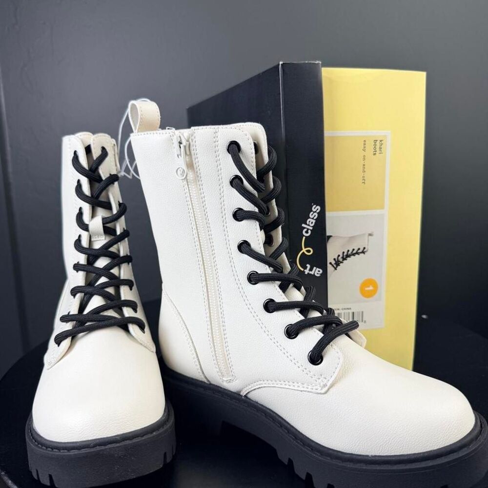 1y Art-class White Boots
